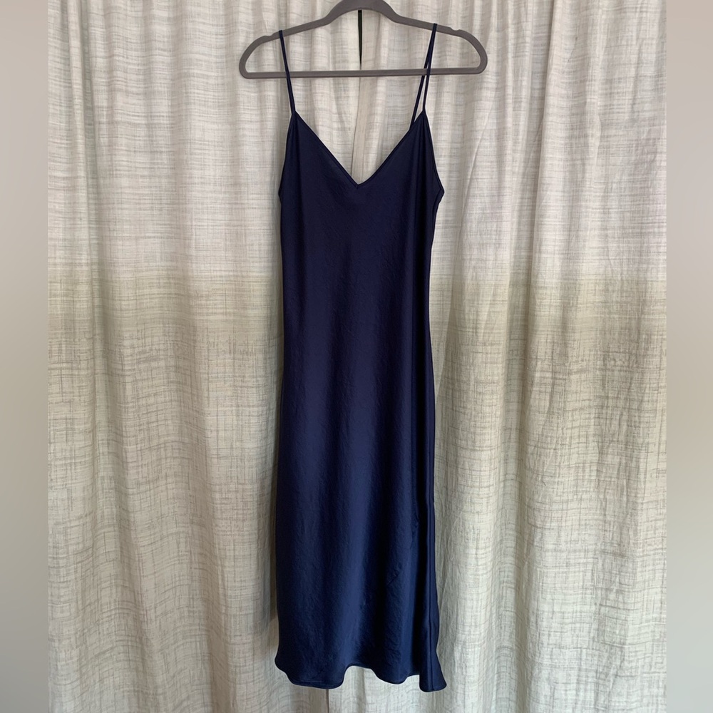 Wilfred Medium Navy Slip Dress
